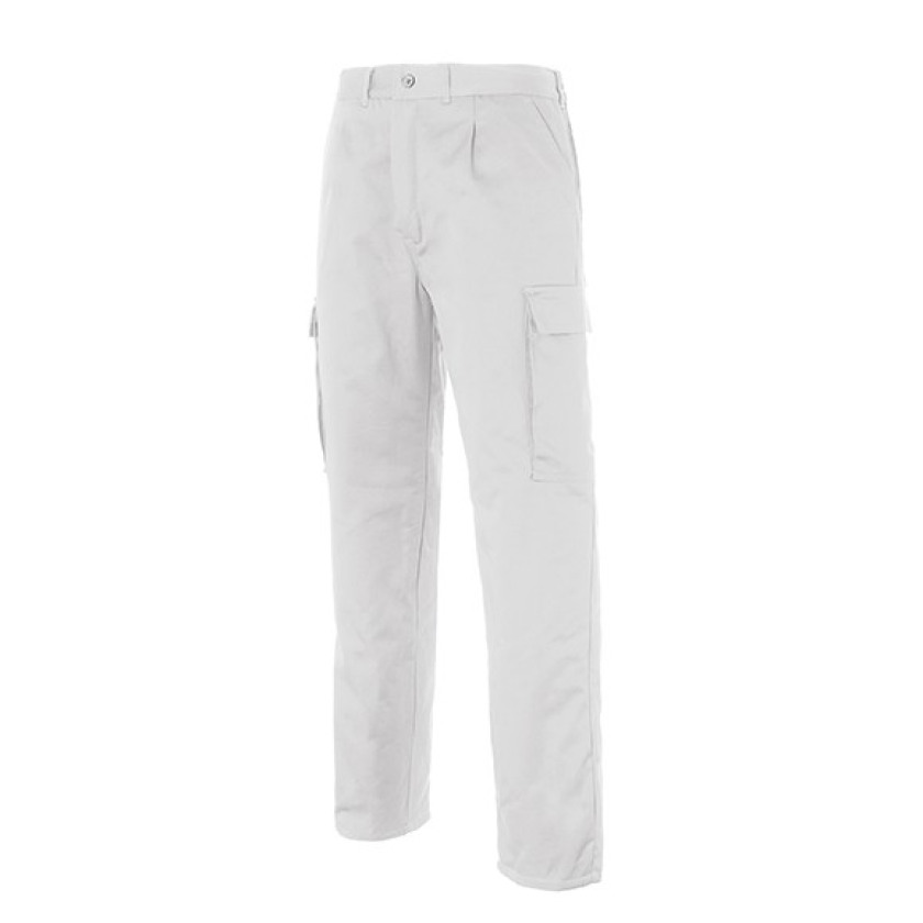 Multi Acol Pantalon Acolchado Blanco